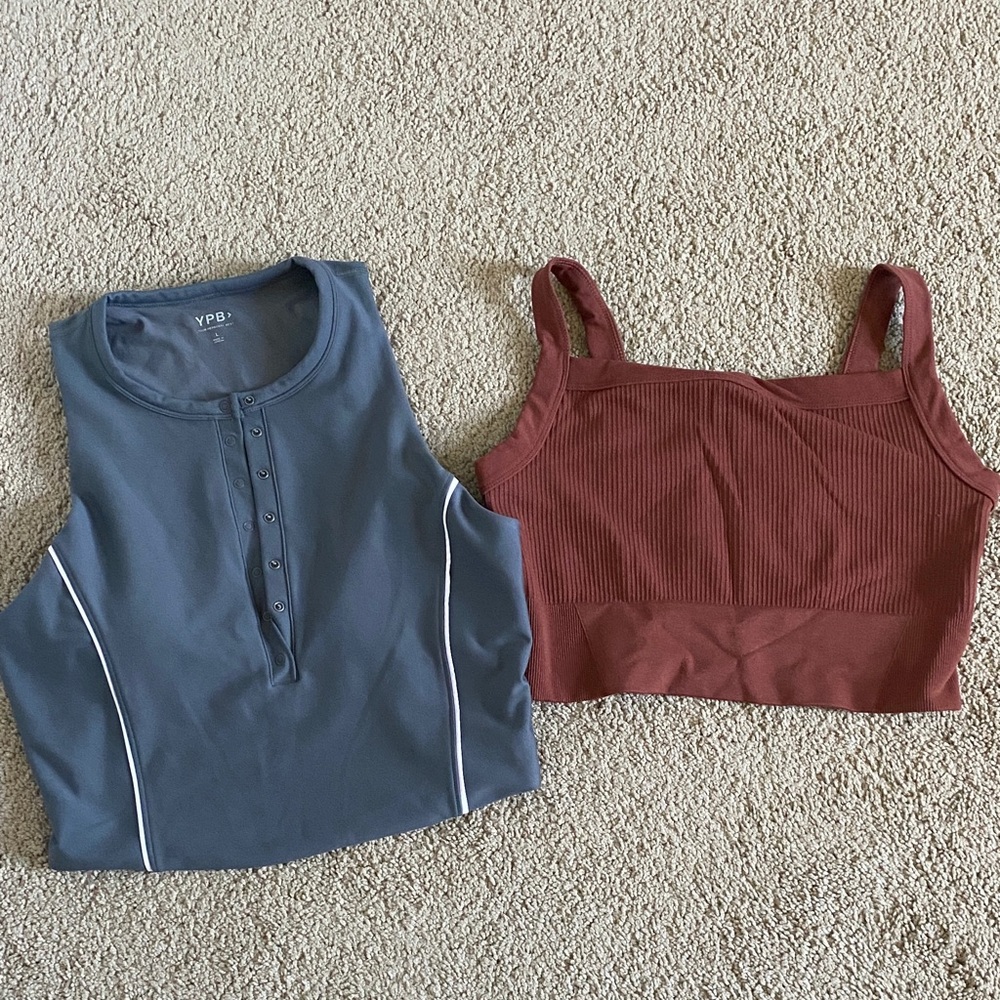 Abercrombie YPB workout tops